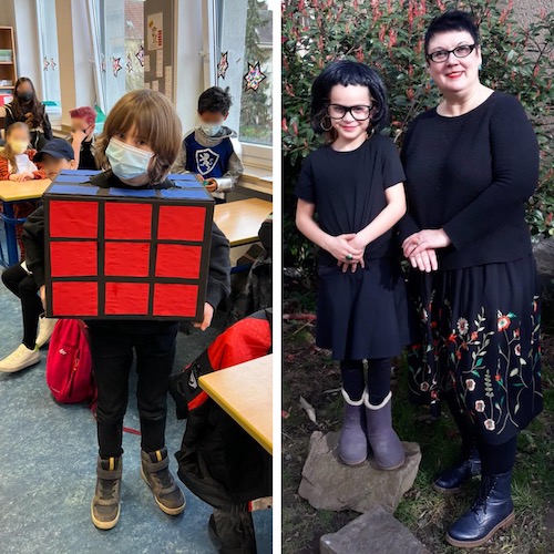 Karneval mit "Mini-Schülzke" und Rubik's Cube